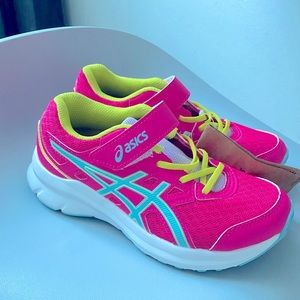 Pink Girl’s ASICS sneakers, NWT, size 1